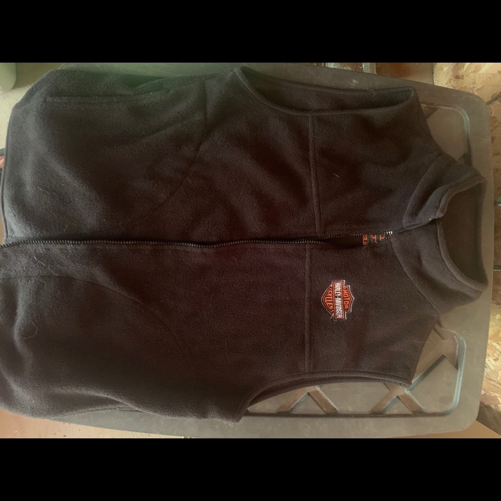 Harley Davidson fleece zip up